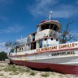 S.S. Hurricane Camille after Hurricane Katrina, Gulfport, Mississippi