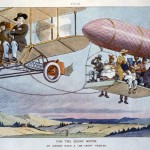 For the sunny South. An airship with a "Jim Crow" trailer For the sunny South. An airship with a "Jim Crow" trailer