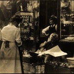 Italian shop on Mott Street, New York City