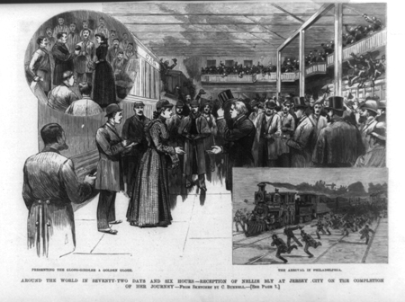 Today in History: Nellie Bly Circles the Globe