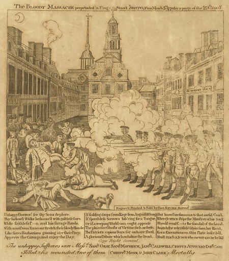 Today in History: Boston Massacre