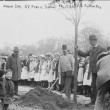 Planting of trees, Arbor Day, N.Y. Public School #4, 173rd St. & Fulton Ave., New York