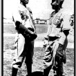 Satchel Paige and Jackie Robinson, Kansas City Monarchs teammates