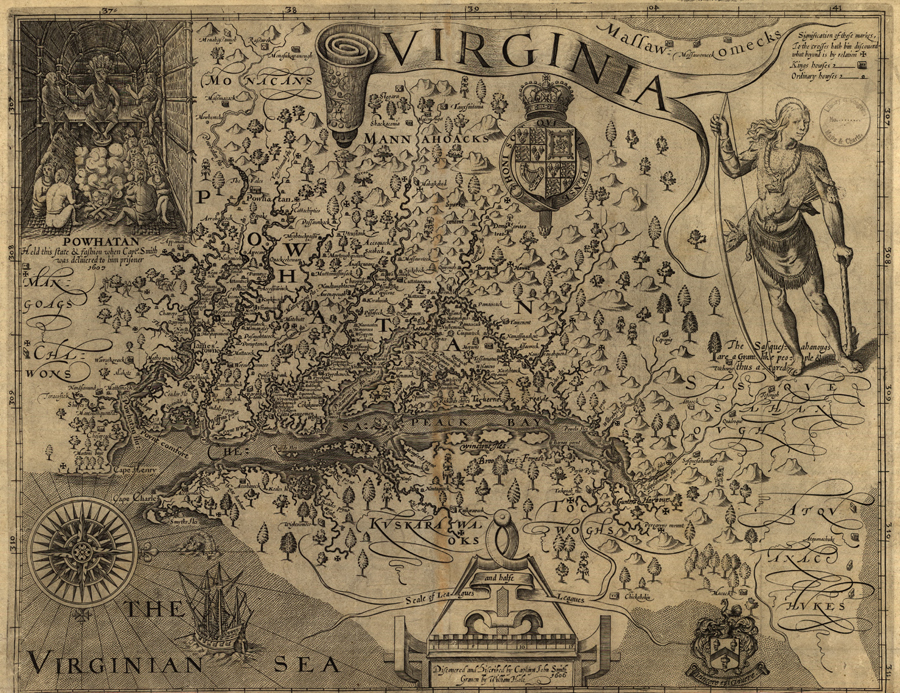 Virginia / discovered and discribed by Captayn John Smith