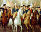 "Evacuation day" and Washington's triumphal entry in New York City