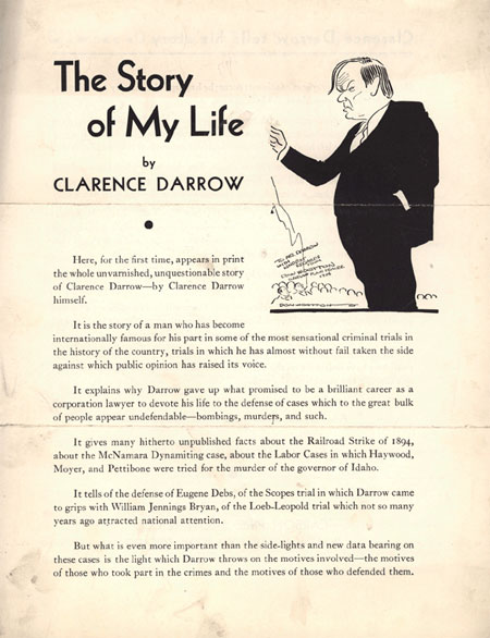 Clarence Darrow: The Story of My Life
