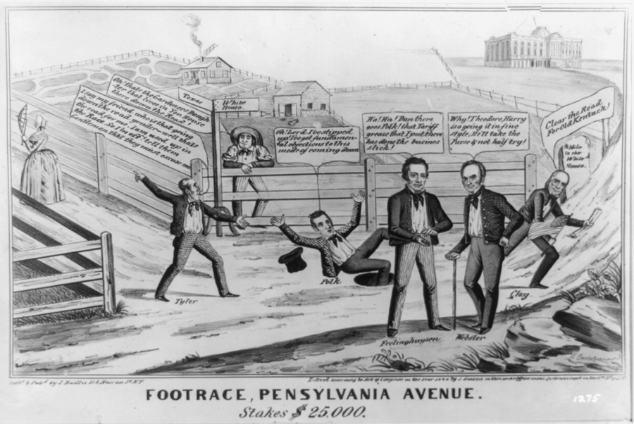 Footrace, Pennsylvania Avenue