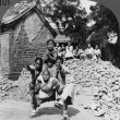 Chinese children at play--"the dragon's head"