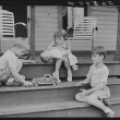 Clifford Shorts' children playing