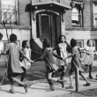 Children playing "ring around a rosie" in one of the better neighborhoods of the Black Belt, Chicago, Illinois