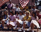 School children, half of Polish and half of Italian descent, at a festival in May 1942, Southington, Conn.