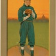 Walter Johnson, Washington Nationals, baseball card portrait