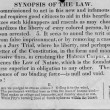 Synopsis of the fugitive slave law