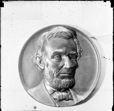 Plaque of Abraham Lincoln