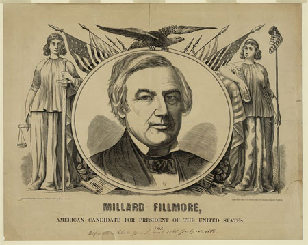 Millard Fillmore, American candidate for president of the United States