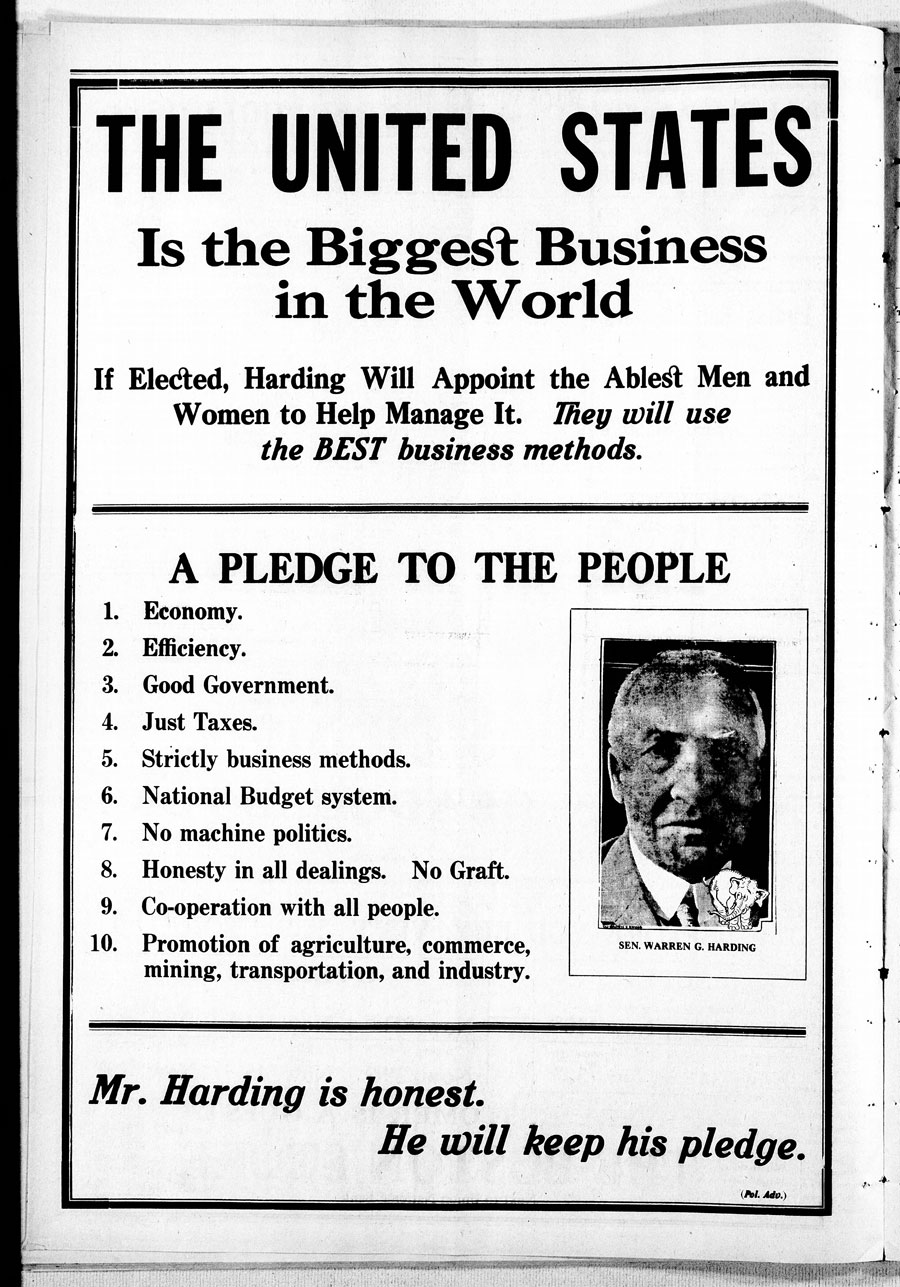 The Ward County independent., October 28, 1920, Image 13