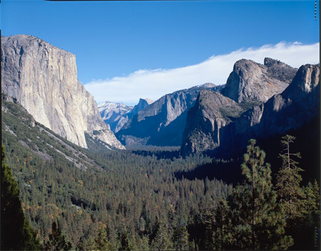 Yosemite Valley as seen from Discovery View