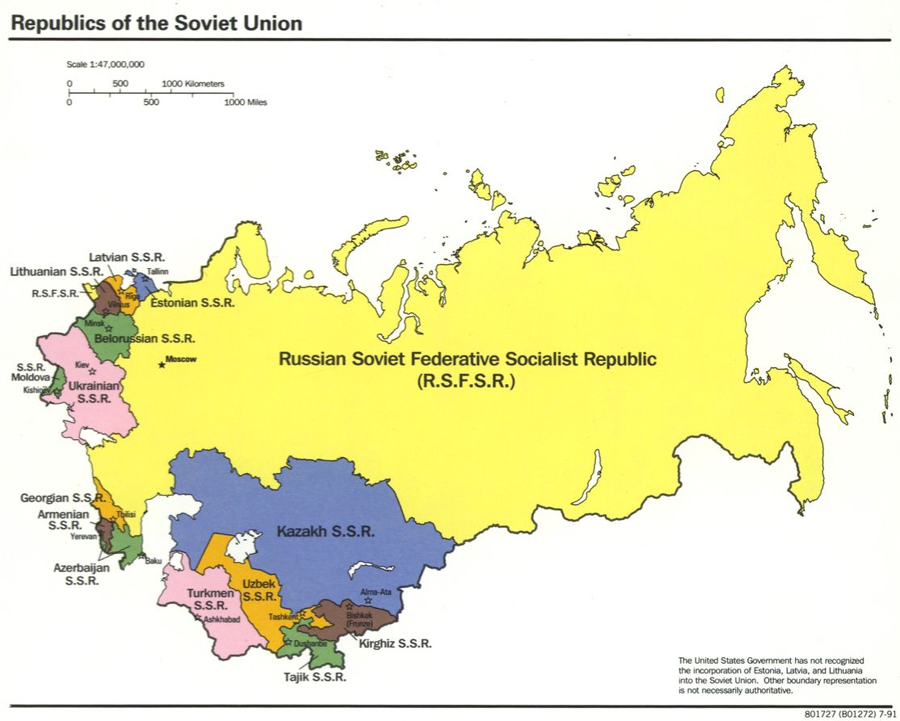 Guided Primary Source Analysis: Republics of the Soviet Union