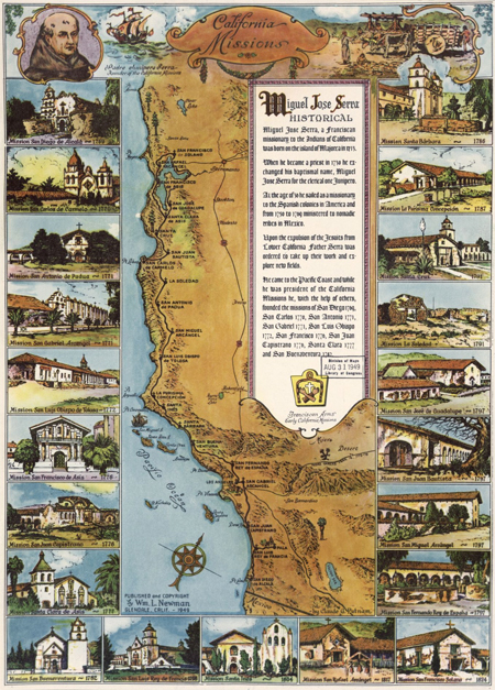 Today in History: Missions of Old California