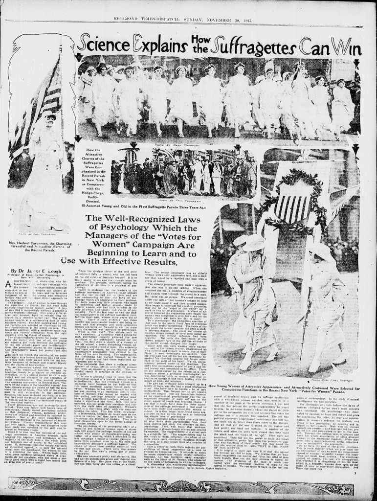 Guided Primary Source Analysis Science And The Suffragettes Citizen U Primary Source Nexus 2512