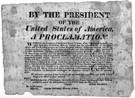 By the President of the United States of America, a proclamation