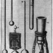 Six different weather measuring instruments