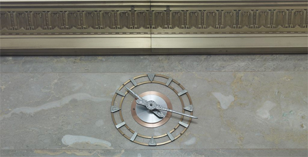 Wall clock. Library of Congress John Adams Building