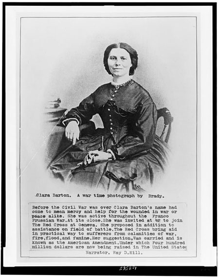 clara barton as a teacher