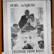 Ours to fight for. Freedom from want