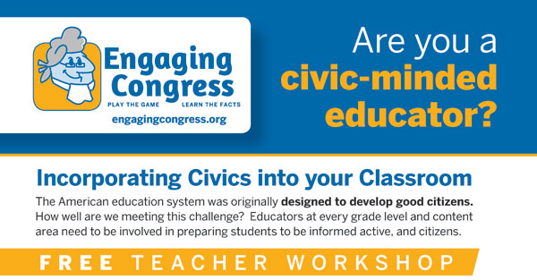 Citizen U & Engaging Congress: Free Workshops in IL & TX