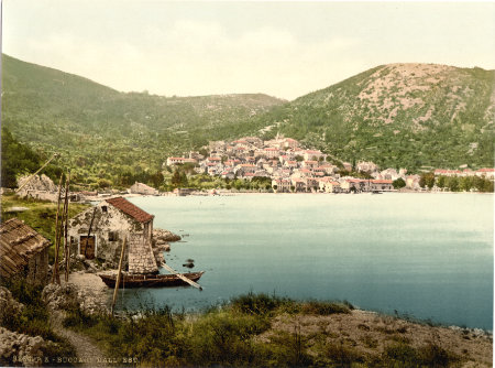 Buccari, from the east, Croatia, Austro-Hungary