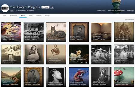 Finding Resources: Library of Congress Flickr Commons