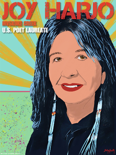 Joy Harjo, Muskoke Creek, U.S. Poet Laureate