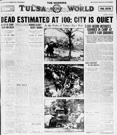 Timely Connections: The Tulsa Race Massacre Then and Now