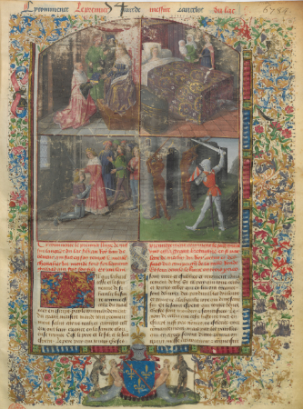 Page from Lancelot, the Knight of the Cart