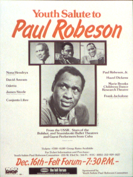 Today in History: Paul Robeson