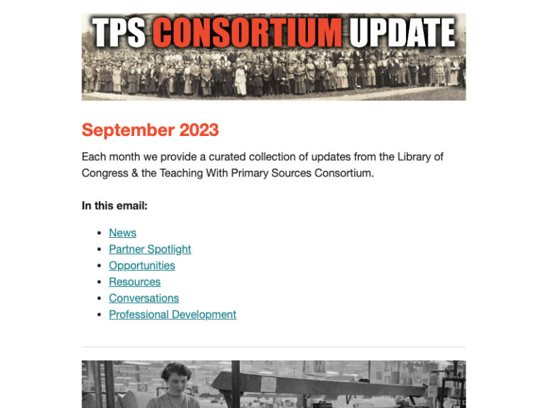 TPS Consortium Update September 2023