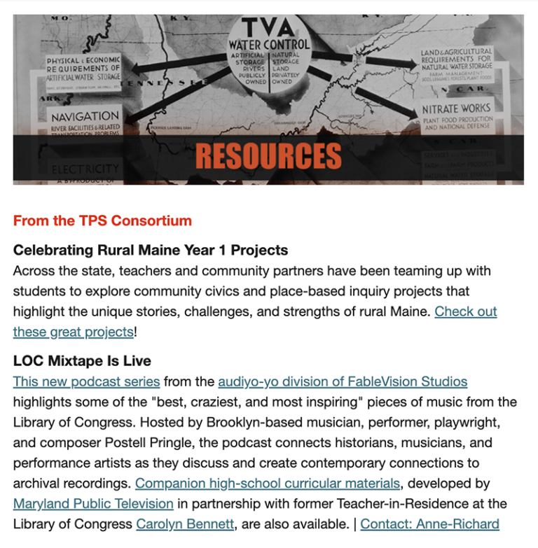 TPS Consortium Update November 2025