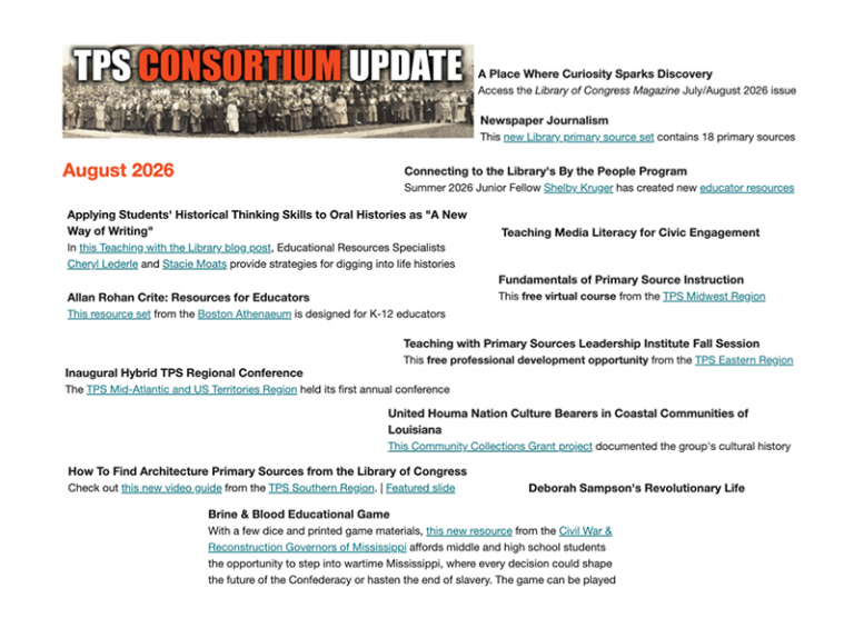 TPS Consortium Update August 2026