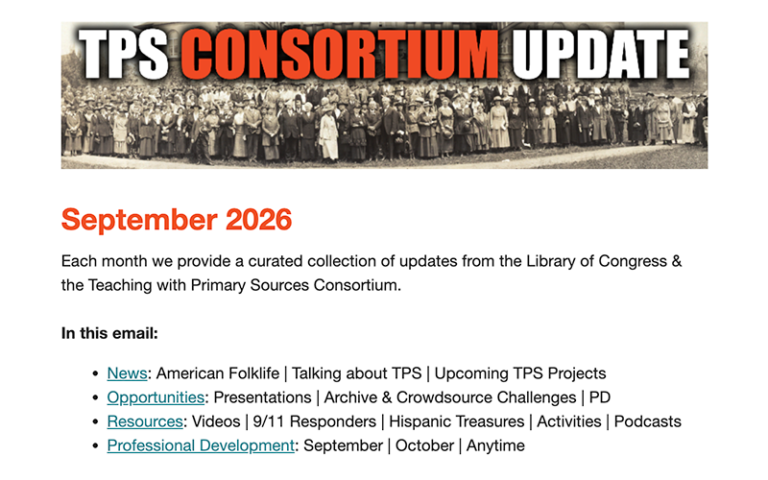 TPS Consortium Update September 2026